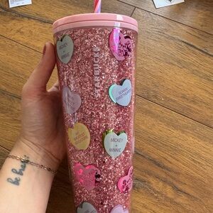 Starbucks x Disney Parks Valentines Day Tumbler Mickey and Minnie